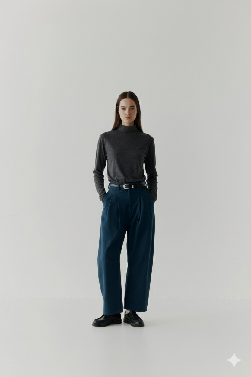 Le pull col montant