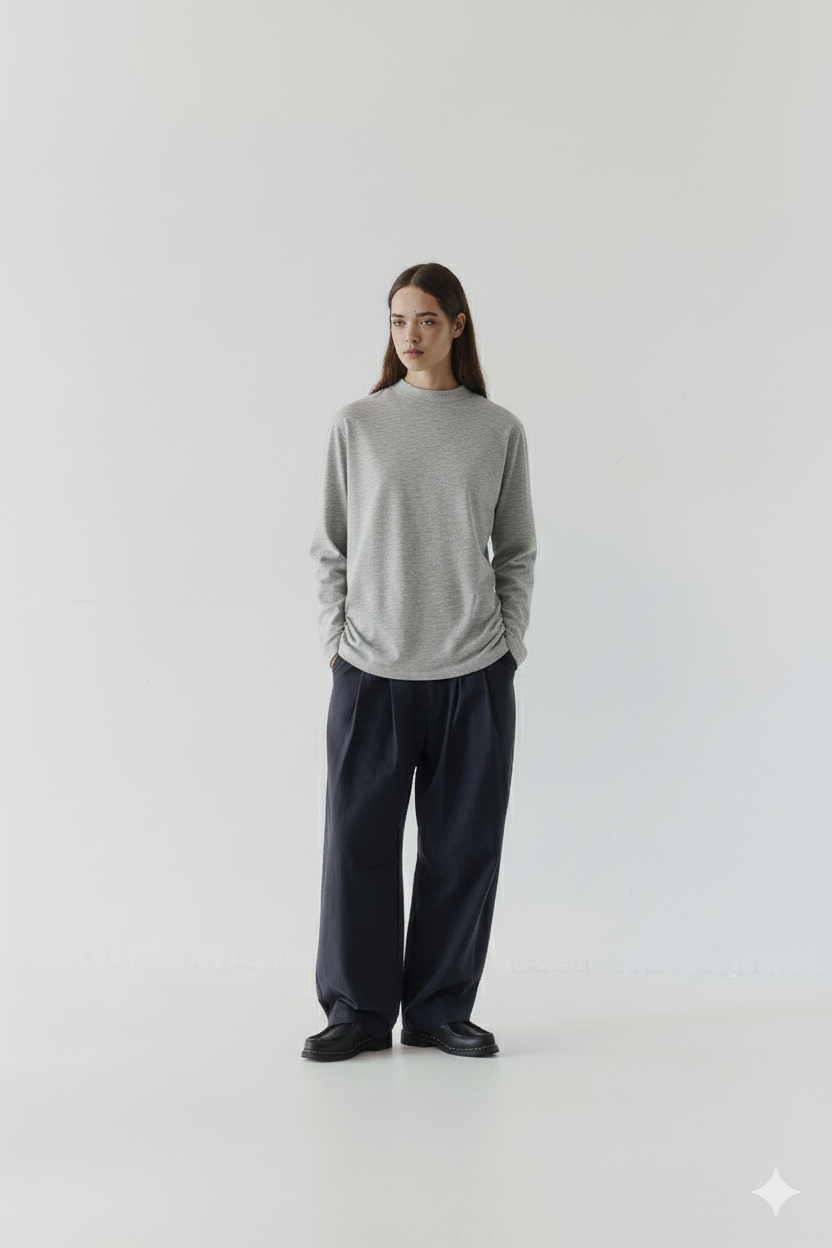 Le pull col montant